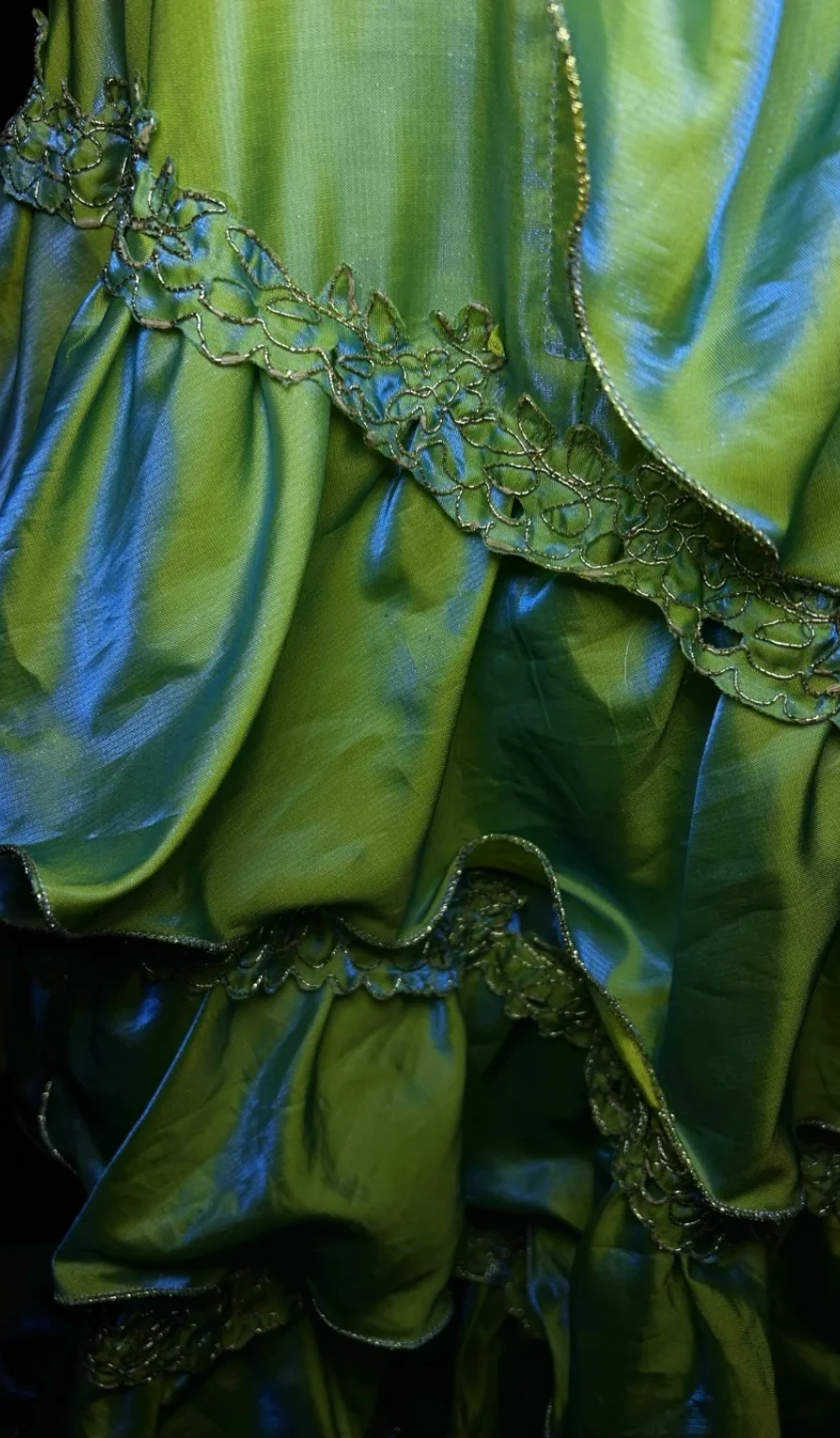 Gorgeous Sheath Tulle Long Prom Dresses Green Formal Evening Dresses DP3013 - Deanwangkt