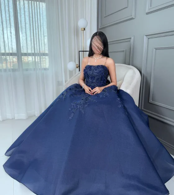 Sexy Prom Gown Formal Saudi Arabia Strapless A-line Floor Length Long Prom Dress DP276 - Deanwangkt