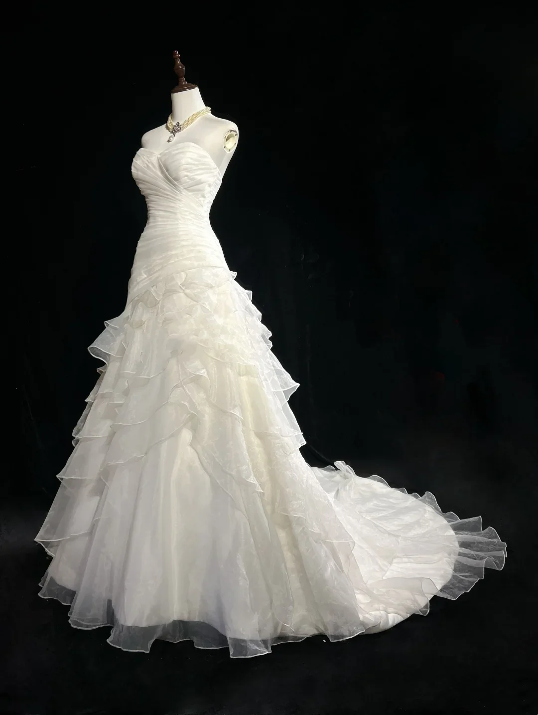Retro Wedding Dress 1950s 1940s Ball Gown Spaghetti Straps White Long Wedding Dresses Bridal Gowns Brides Gown DH555 - Deanwangkt