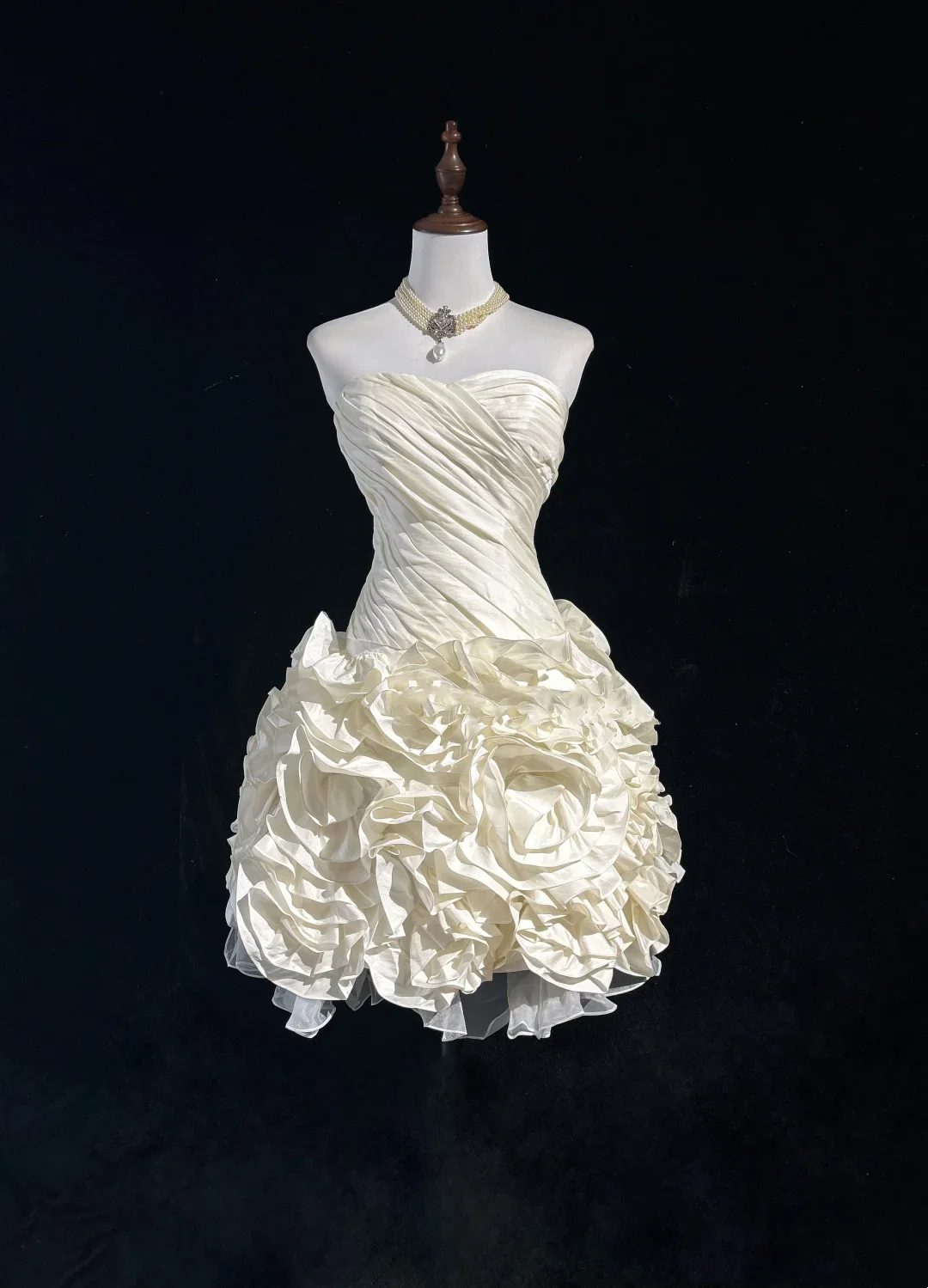 Vintage Ball Gown Sweetheart Taffeta White Sleeveless Mini Short Formal 8th Grade Homecoming Dresses Summer Middle School Hoco Dress Homecoming Outfits DH661 - Deanwangkt