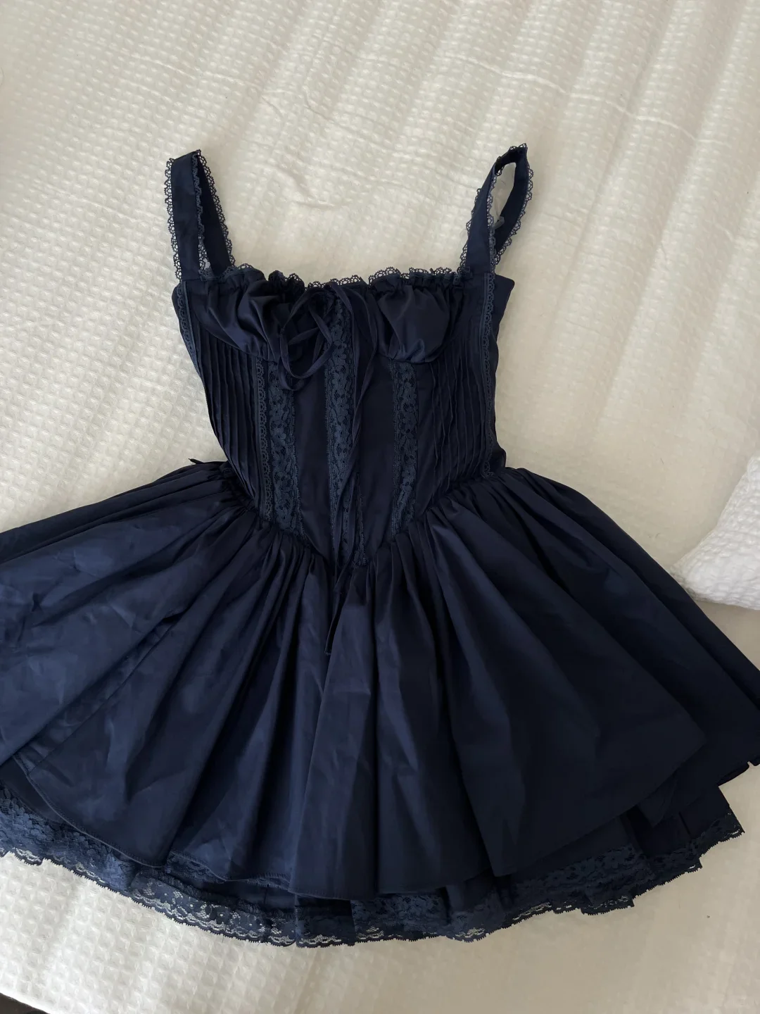 Pretty A line Square Lace Short Homecoming Dress Summer Middle School Formal 8th Grade Hoco Dresses Summer Holiday Dress Birthday Outfits W1000 - Deanwangkt