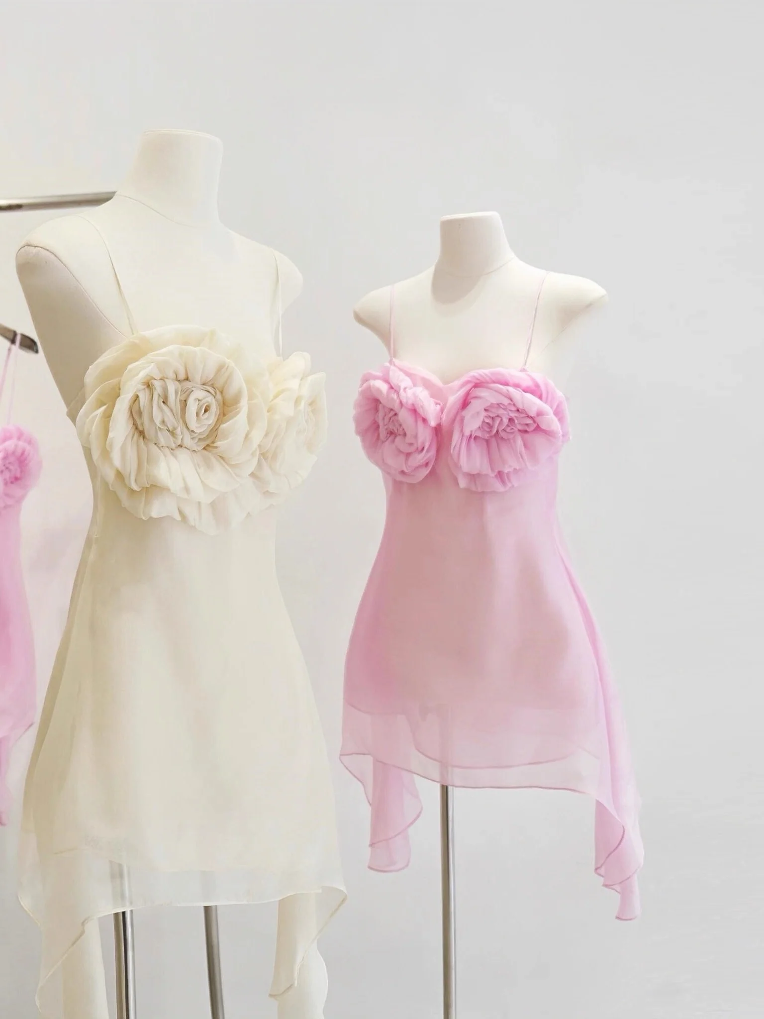 Cute A Line Spaghetti Straps Pink Mini Party Dresses Short Formal Homecoming Dresses Night Chic Elegant Short Dresses Cocktail Dress 16th Birthday Outfits Tulle Hoco Dresses DH2775 - Deanwangkt