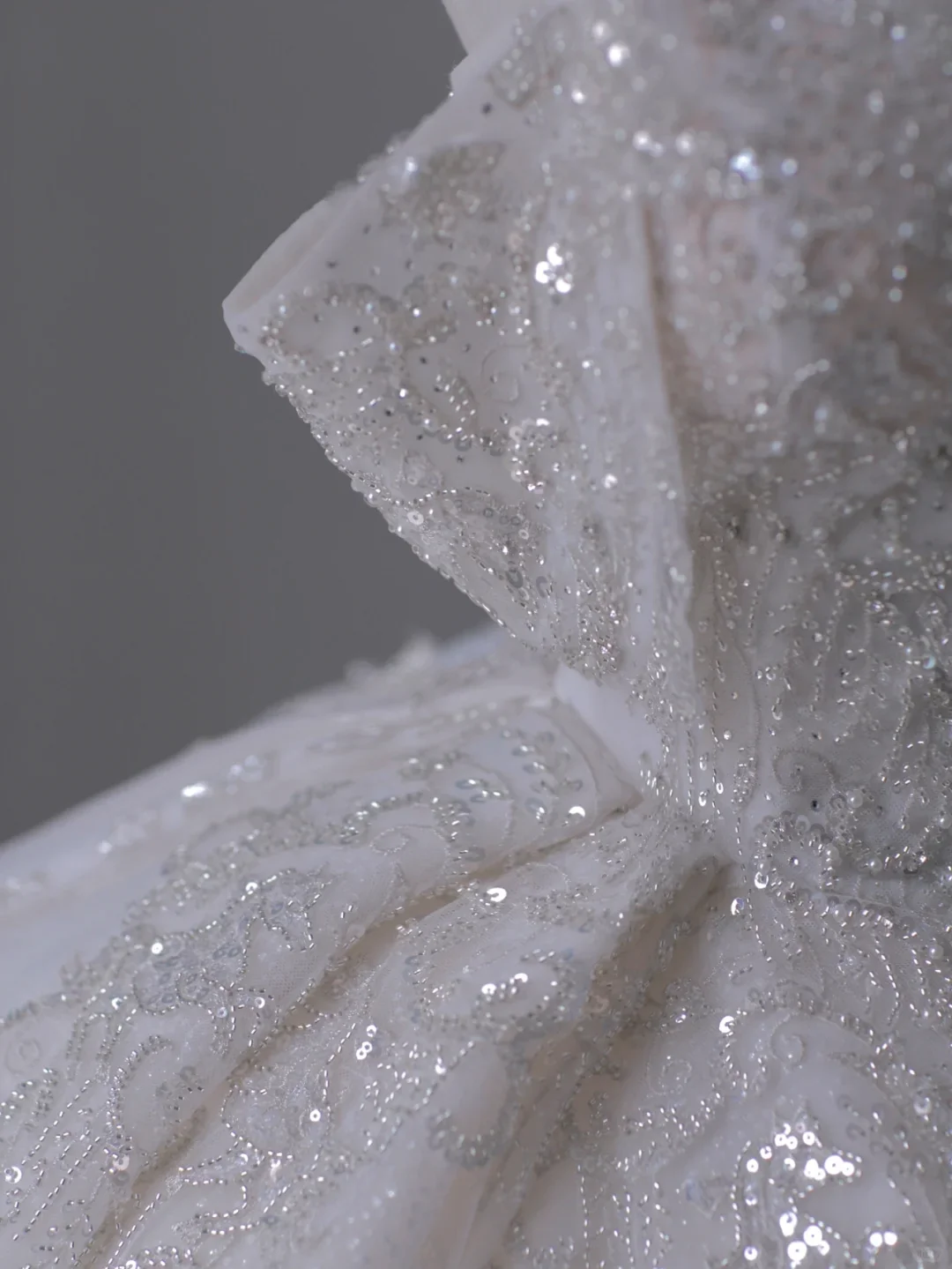 Timeless Ball Gown Off The Shoulder Short Sleeves Long Satin White Sweep Train Wedding Dresses Brides Dress DP503 - Deanwangkt