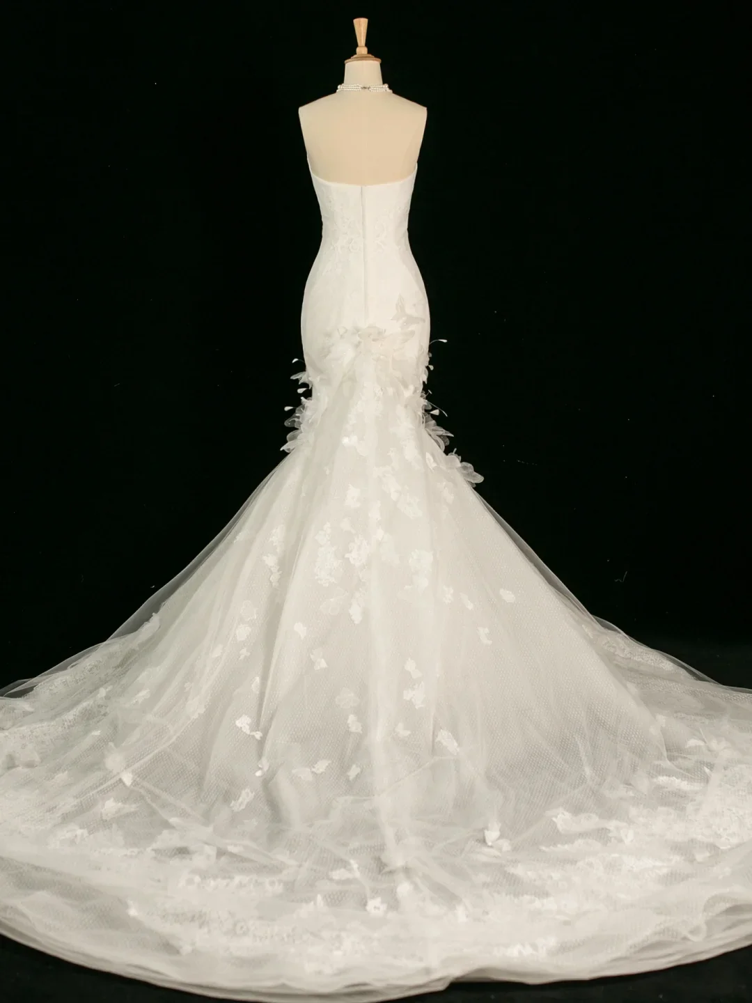 Pretty Wedding Dress Mermaid Sweetheart White Lace Long Vintage Wedding Dresses Bridal Gowns Brides Gown DH387 - Deanwangkt