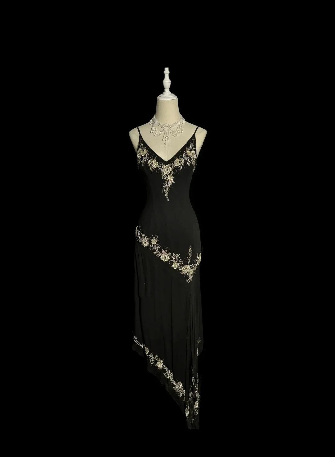 Vintage Sheath Spaghetti Straps 1950s Retro Classy Chiffon Prom Dresses Party Dress 21st Birthday Outfits Graduation Dresses W860 - Deanwangkt