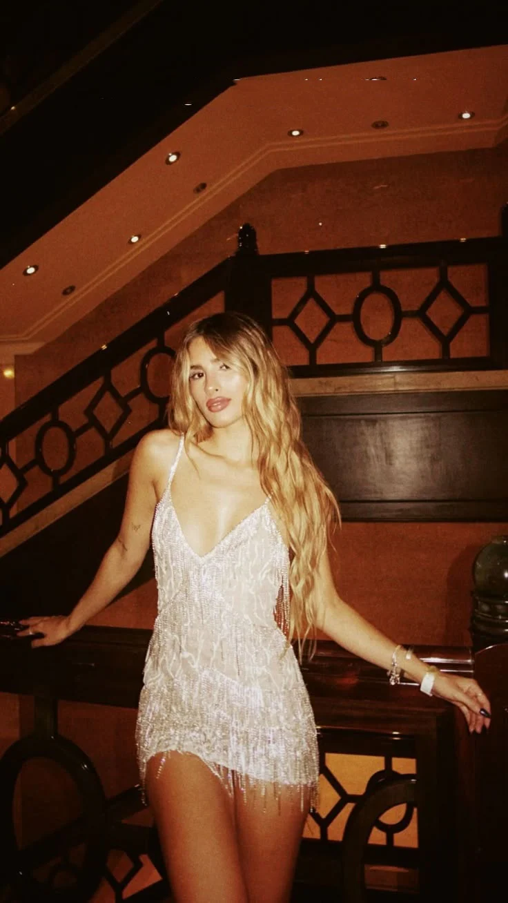 Simple Sheath Spaghetti Straps White Sequin Short Homecoming Dress Summer Hoco Dresses Cocktail Dress Birthday Outfits DP2082 - Deanwangkt