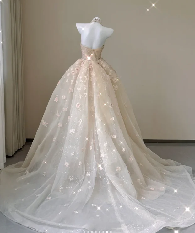 Classy Mermaid Halter Pink Lace Sleeveless Evening Dress Long Prom Dresses P0013 - Deanwangkt