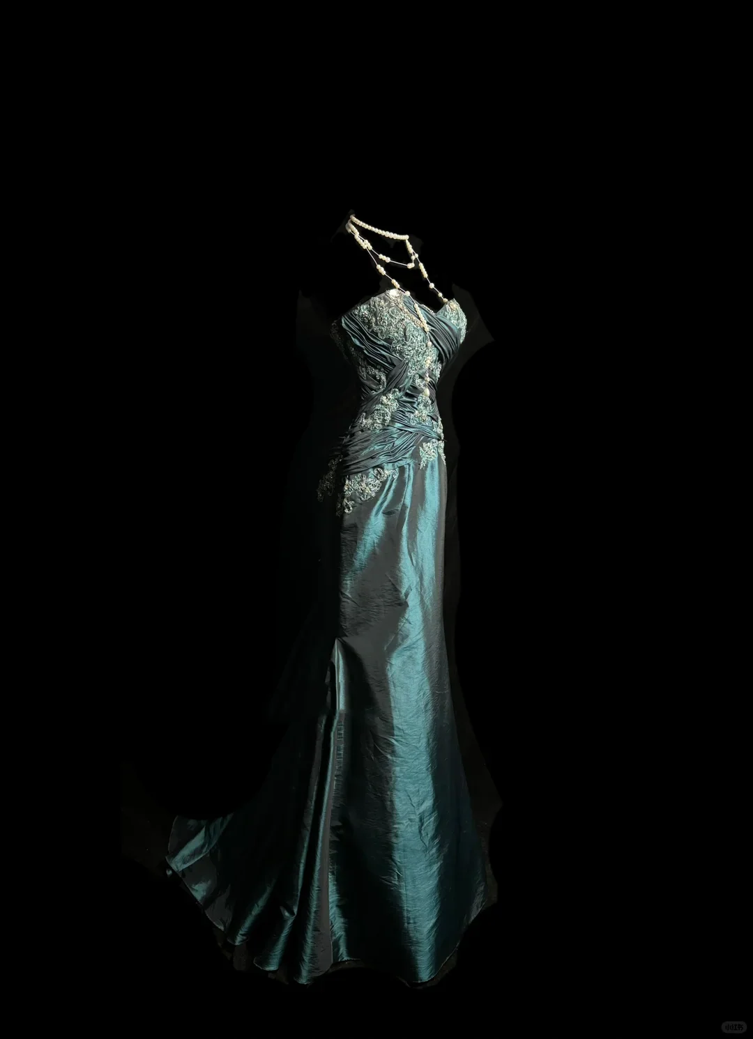 Pretty Mermaid Sweetheart Green Taffeta Long Night Dinner Evening Dresses Formal Summer Wedding Guest Dresses Wedding Guest Outfits DP2066 - Deanwangkt