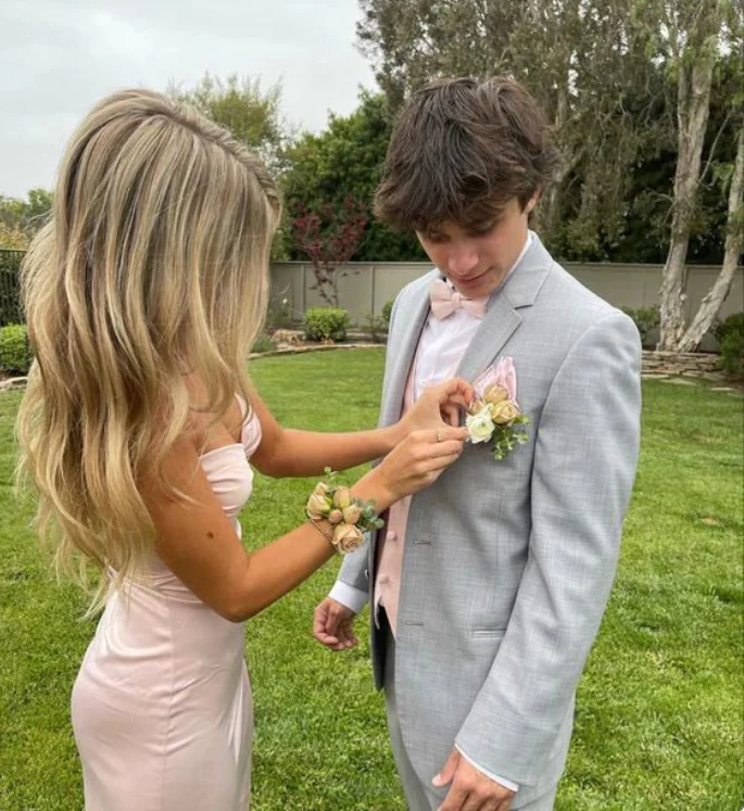 Pink Spaghetti Straps Sheath Satin Long Prom Dress Simple Evening Party Dress Formal Dress With Slit DP500 - Deanwangkt