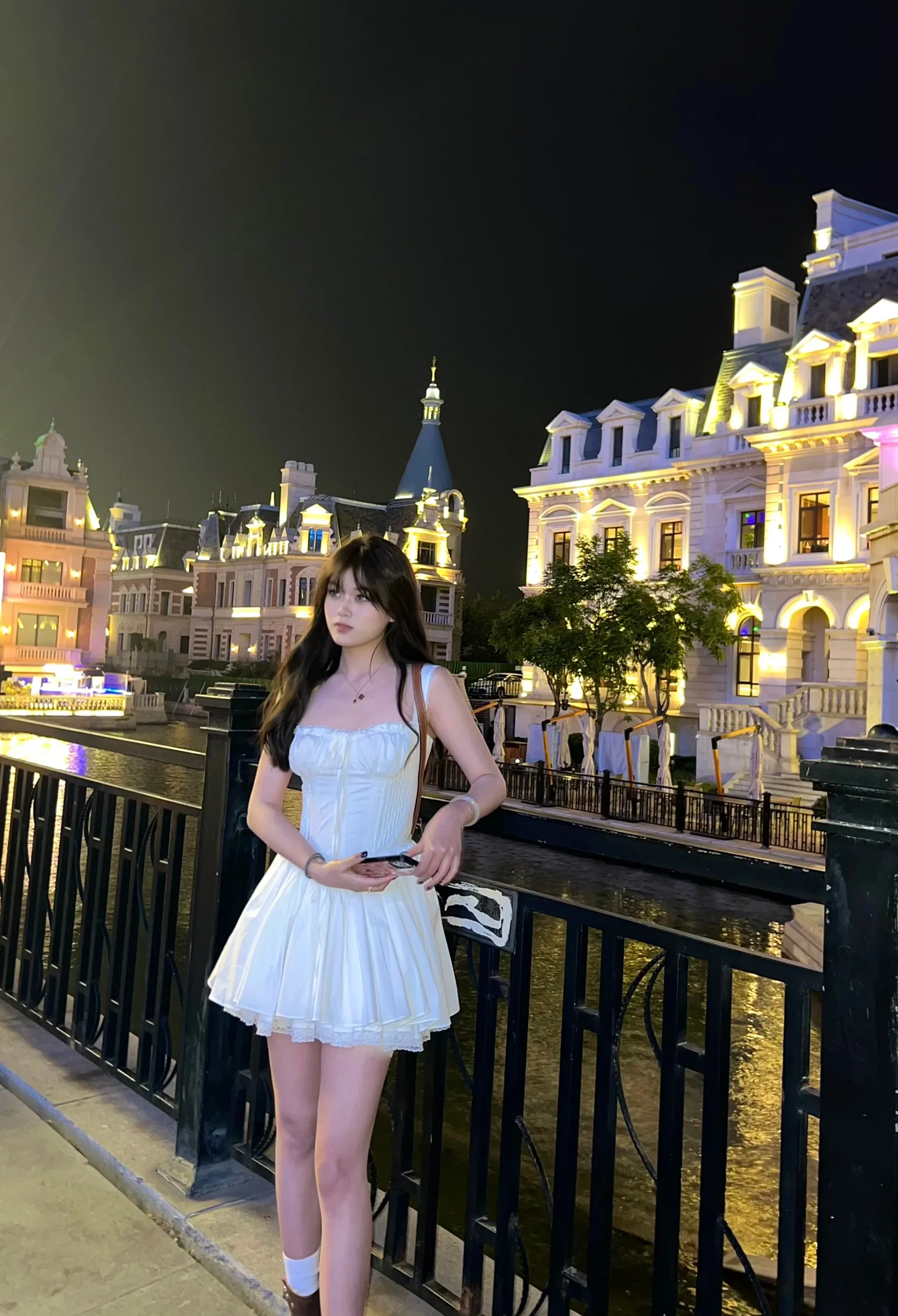 Cute A line Square Neck White Lace Short Homecoming Dress Summer Middle School Formal 8th Grade Hoco Dresses Summer Holiday Dress Birthday Outfits W993 - Deanwangkt