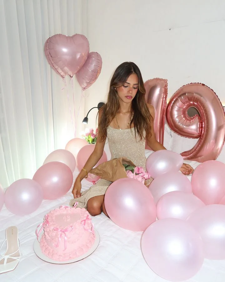 Sexy A line Sequin Long Birthday Dress Prom Dress Baddie Birthday Outfit DP963 - Deanwangkt