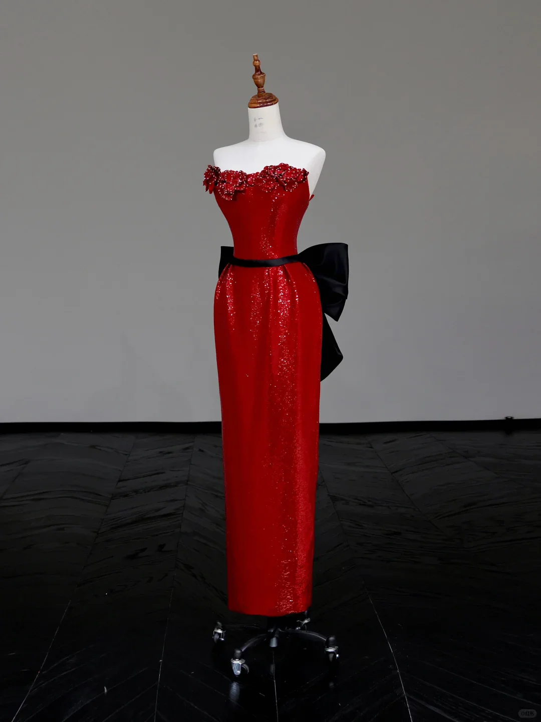 Elegant Glamour Sheath Burgundy Sequin Prom Dress Party Dress Evening Dresses DP882 - Deanwangkt