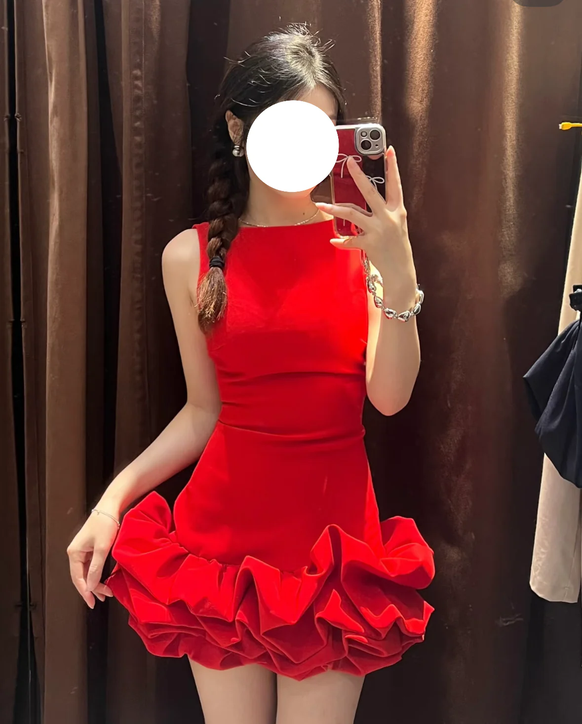 Sexy Sheath Scoop Neck Red Short Homecoming Dress Summer Hoco Dresses Mini Cocktail Dress DH2474 - Deanwangkt