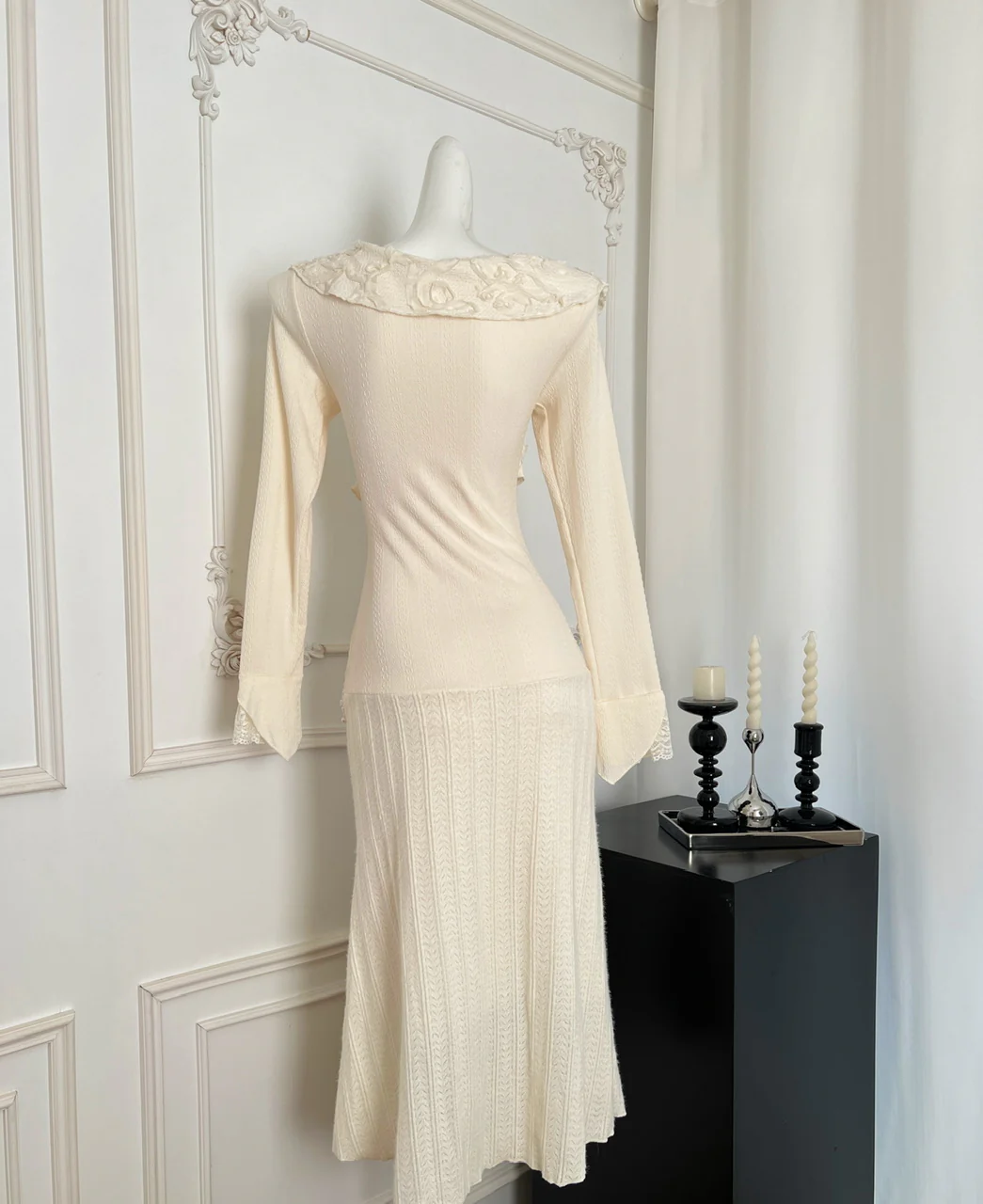 Sexy Sheath Long Sleeves Knitted Dress Holiday Party Outfits For Women DP0099 - Deanwangkt