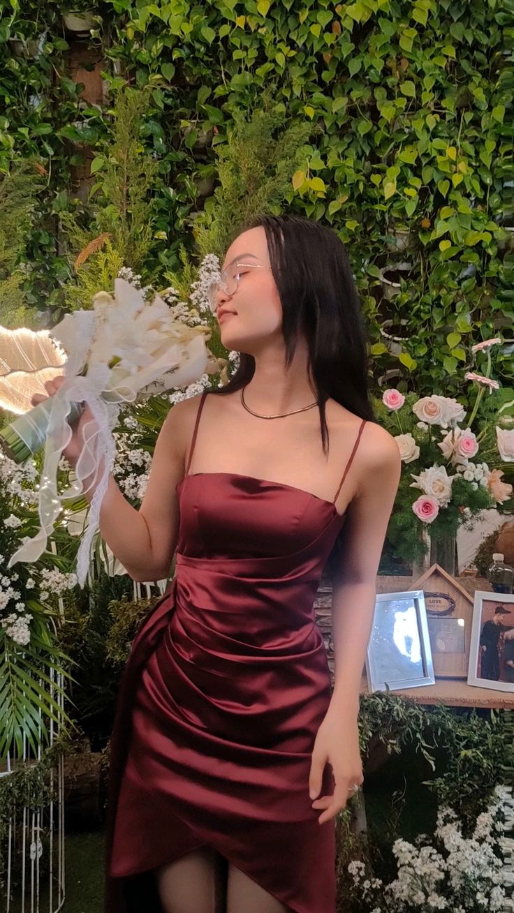 Trendy A line Spaghetti Straps Burgundy Sleeveless Formal Short 8th Grade Homecoming Dress Summer Middle School Hoco Dresses Cocktail Dress Birthday Outfits W0635 - Deanwangkt