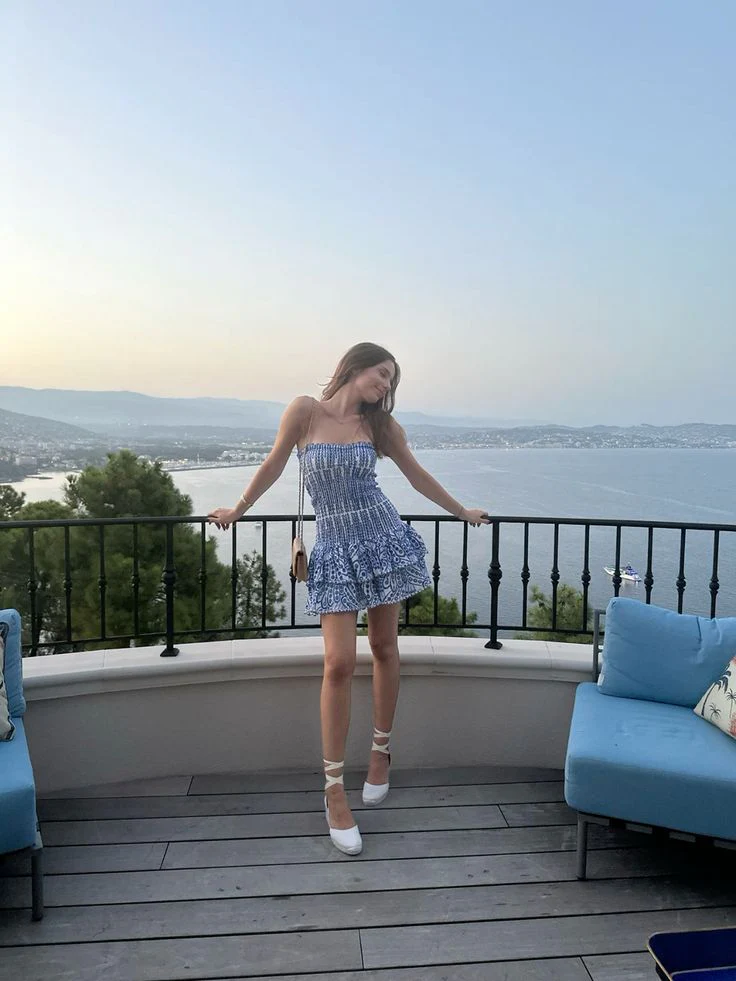 Cute Sheath Sweetheart Blue Short Formal Homecoming Dress Middle School Short 18th Birthday Outfits Graduation Dress Cocktail Dresses DH2257 - Deanwangkt