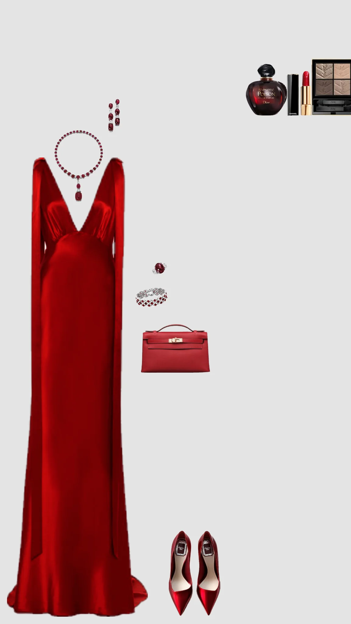 Fancy A line V Neck Long Satin Pleated Evening Dress Party Gowns Evening Special Formal Dresses Prom Dress DH338 - Deanwangkt