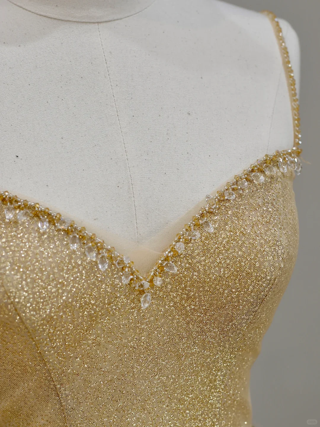 Elegant Glamour Ball Gown Spaghetti Straps Tulle Gold Long Prom Dress Party Dress Evening Dresses DP1538 - Deanwangkt