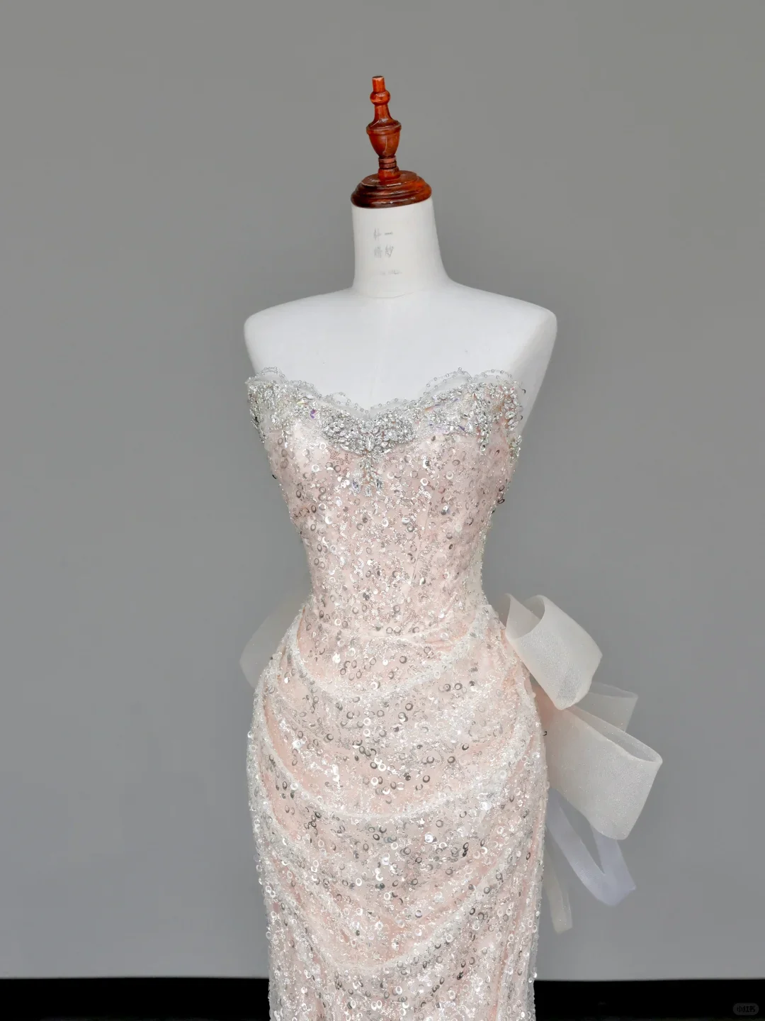 Gorgeous Mermaid Sweetheart Sequin Champagne Long Prom Dress Party Dress Graduation Dresses DP697 - Deanwangkt