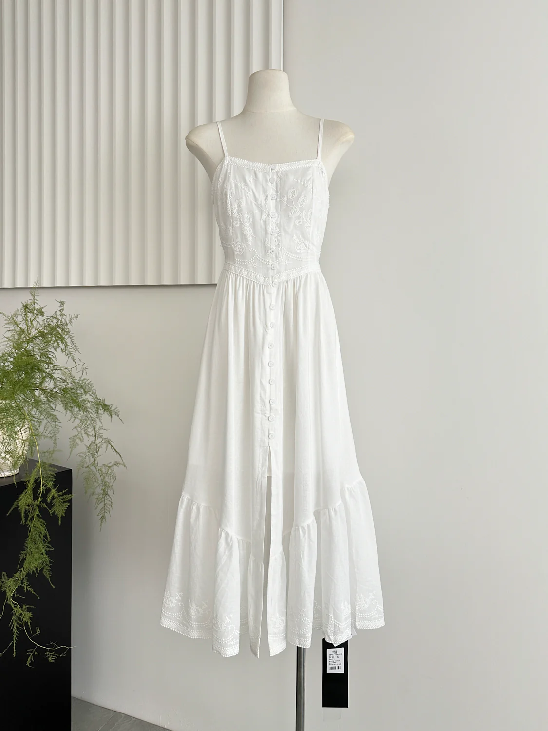 Sexy A line Spaghetti Straps Floral Summer Dress Holiday Party Outfits For Women DP0081 - Deanwangkt