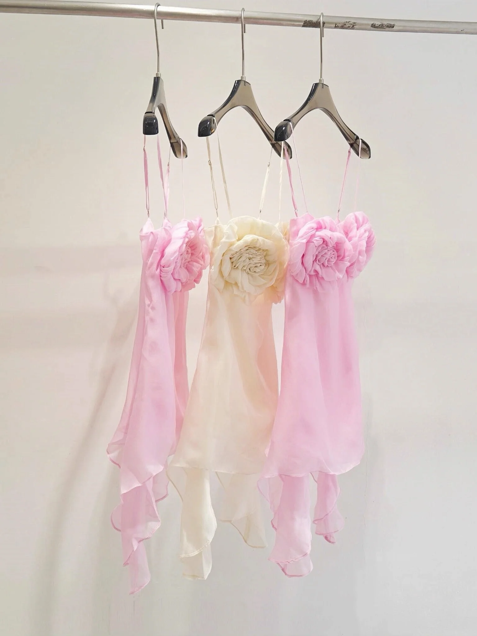 Cute A Line Spaghetti Straps Pink Mini Party Dresses Short Formal Homecoming Dresses Night Chic Elegant Short Dresses Cocktail Dress 16th Birthday Outfits Tulle Hoco Dresses DH2775 - Deanwangkt