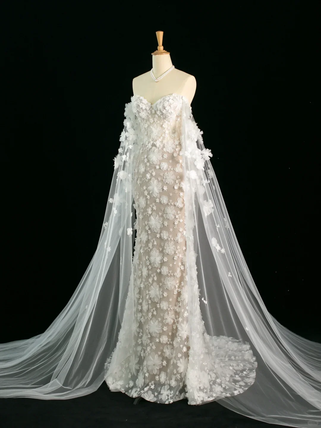 Pretty Wedding Dress Mermaid Off The Shoulder White Long Sleeves Lace Long Vintage Wedding Dresses Bridal Gowns Brides Gown DH383 - Deanwangkt