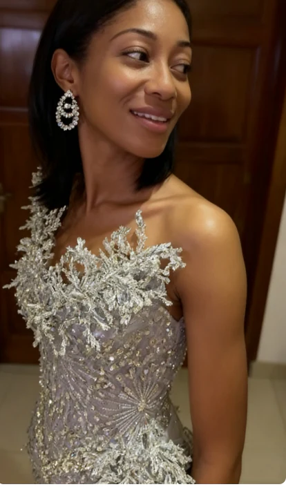 Vintage Mermaid Sweetheart Beads Sequin Sleeveless Long Prom Dresses Party Dress Black Girl Birthday Outfits Graduation Dresses W0441 - Deanwangkt