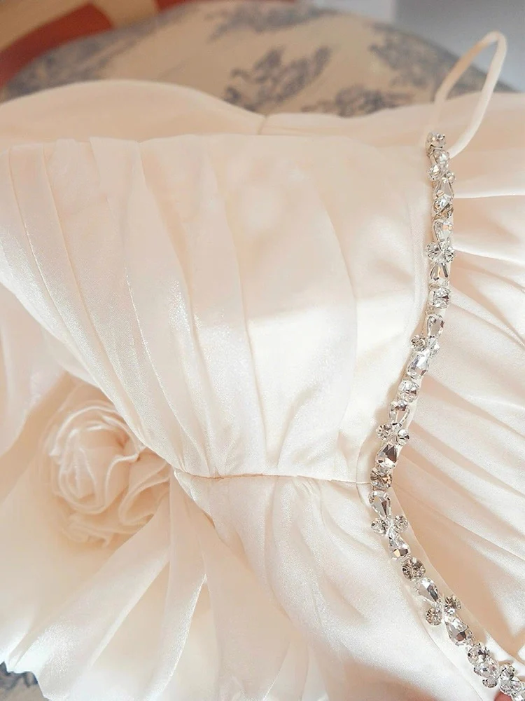 Simple Sheath Spaghetti Straps Short Formal Homecoming Dresses Party Graduation Dress Dance Hoco Dresses DH2765 - Deanwangkt