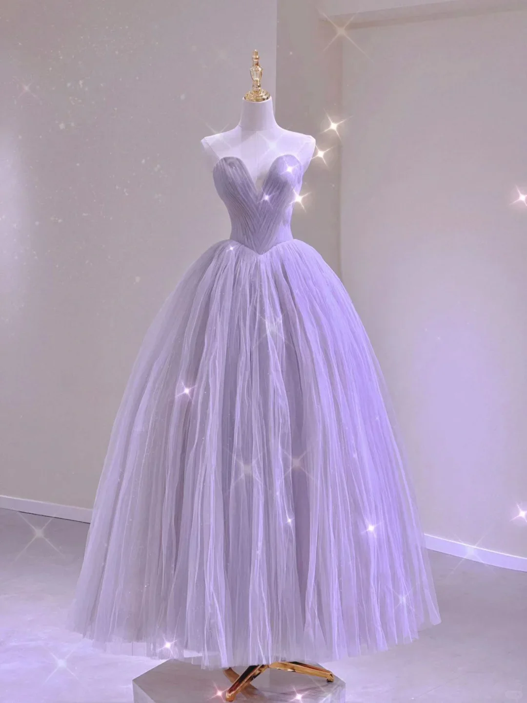 Classy A line Sweetheart Tulle Prom Dresses Birthday Dresses Dance Party Dress Graduation Prom Dresses DP492 - Deanwangkt