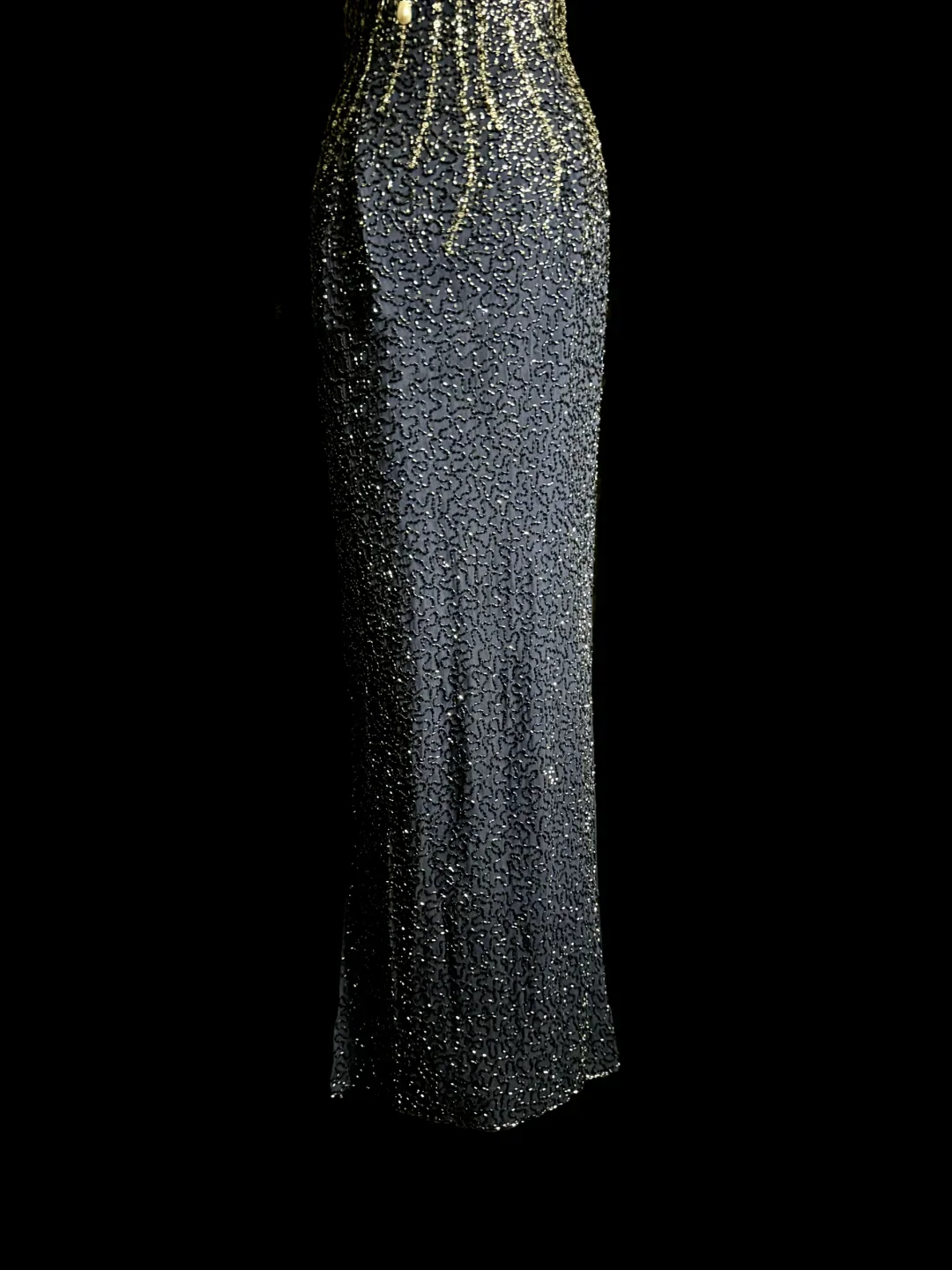 Pretty Mermaid Halter Navy Blue Sequin Backless Long Night Dinner Evening Dresses Formal Summer Wedding Guest Dresses Wedding Guest Outfits DP2068 - Deanwangkt