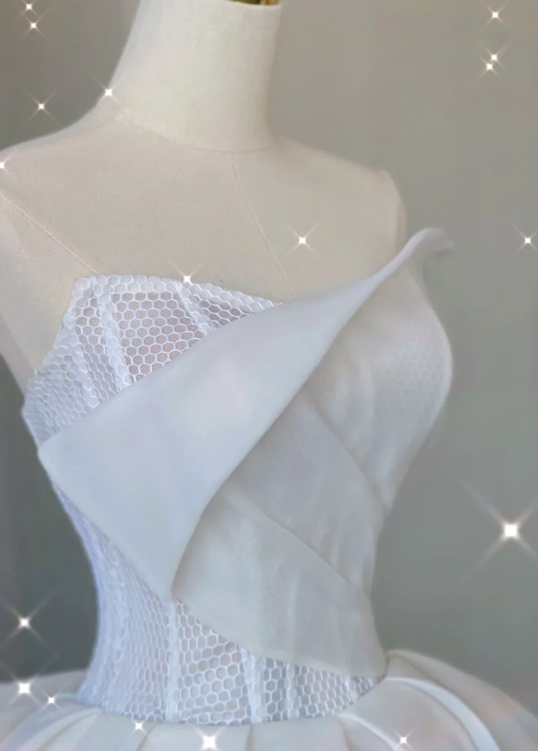 Timeless Ball Gown Strapless Long Satin White Sweep Train Wedding Dresses Brides Dress DP380 - Deanwangkt