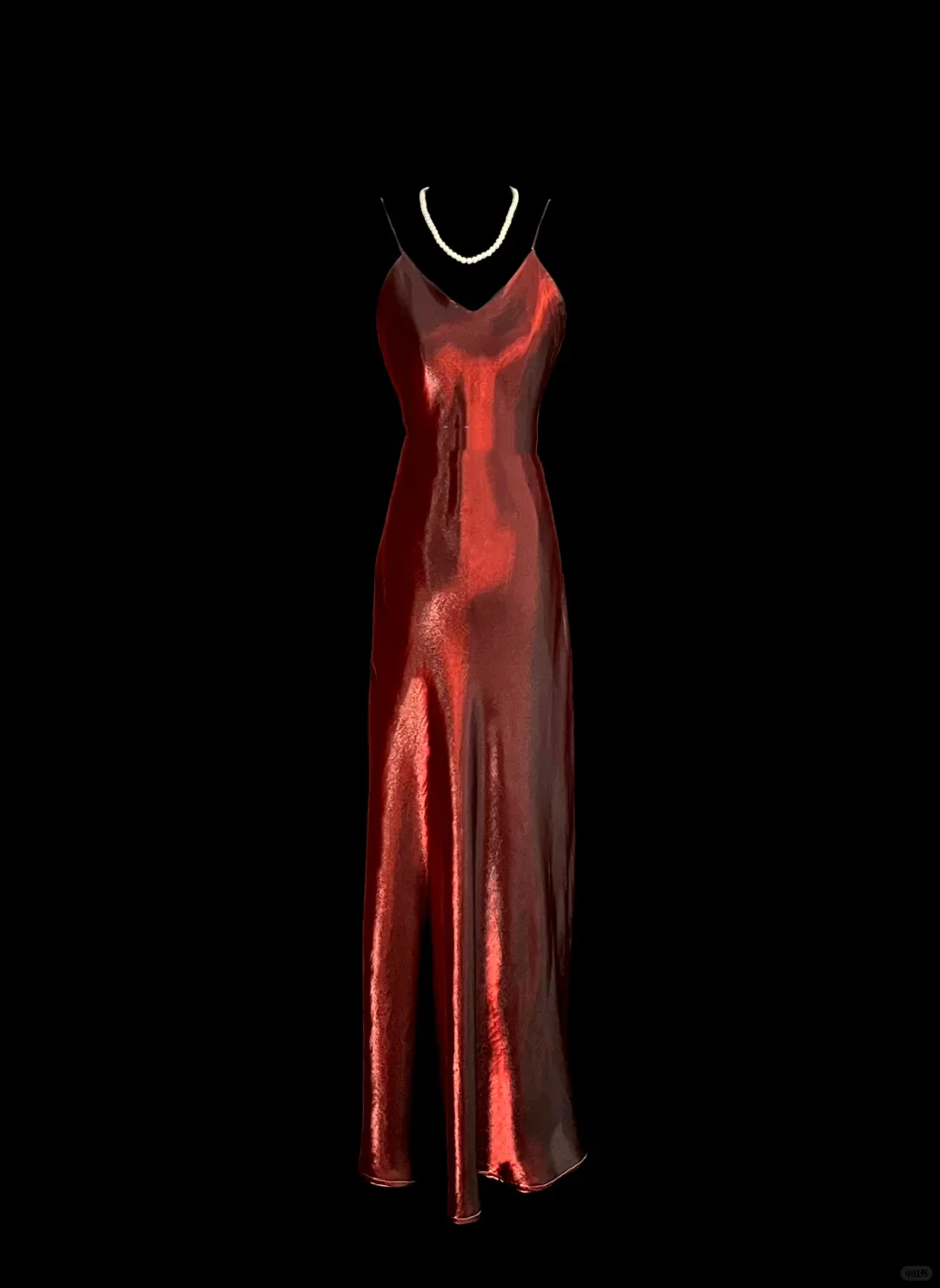 Vintage Mermaid Spaghetti Straps Red Long Evening Party Gowns Evening Formal Dresses Prom Dress DP2029 - Deanwangkt