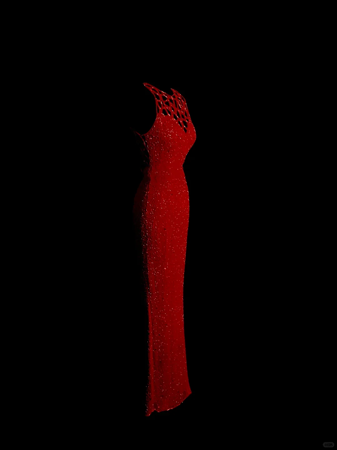 Vintage Mermaid Scoop Red Sequin Long Prom Dresses Evening Gowns Evening Dress DP935 - Deanwangkt