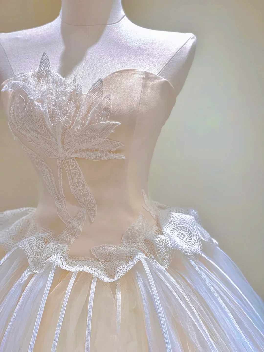 Timeless Ball Gown Sweetheart Tulle Long White Wedding Dresses Brides Dress DP326 - Deanwangkt