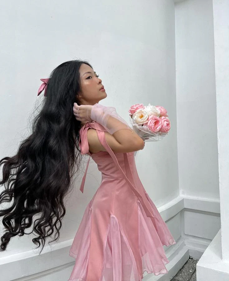 Princess Ball Gown Straps Chiffon Pink Formal Homecoming Dresses 8th Grad Dance Graduation Dress Short Hoco Dresses DH2620 - Deanwangkt