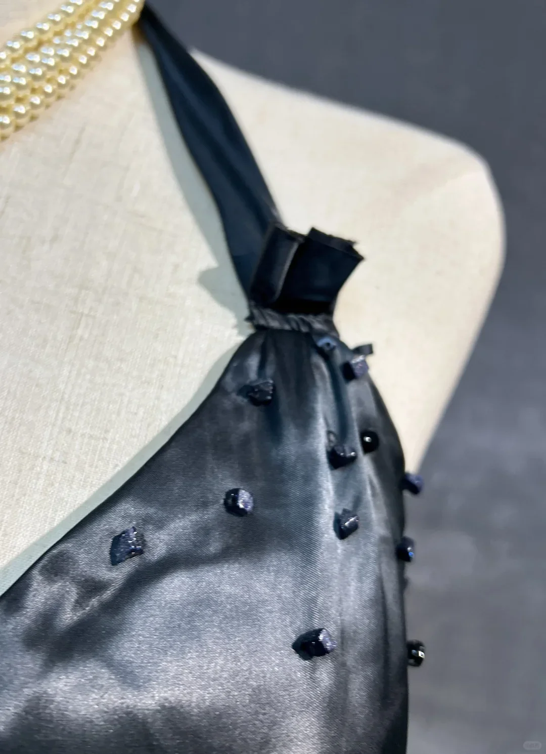 Classy A line Halter Chiffon Black Homecoming Dress Summer Hoco Dresses Cocktail Dress DP1837 - Deanwangkt