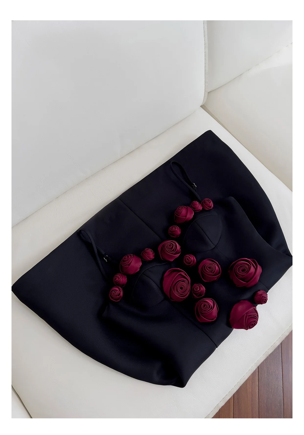 Pretty Ball Gown Spaghetti Straps Little Black Dress Formal Homecoming Dresses Middle School Short 21st Birthday Outfits Graduation Dress Mini Cocktail Dresses DH2305 - Deanwangkt