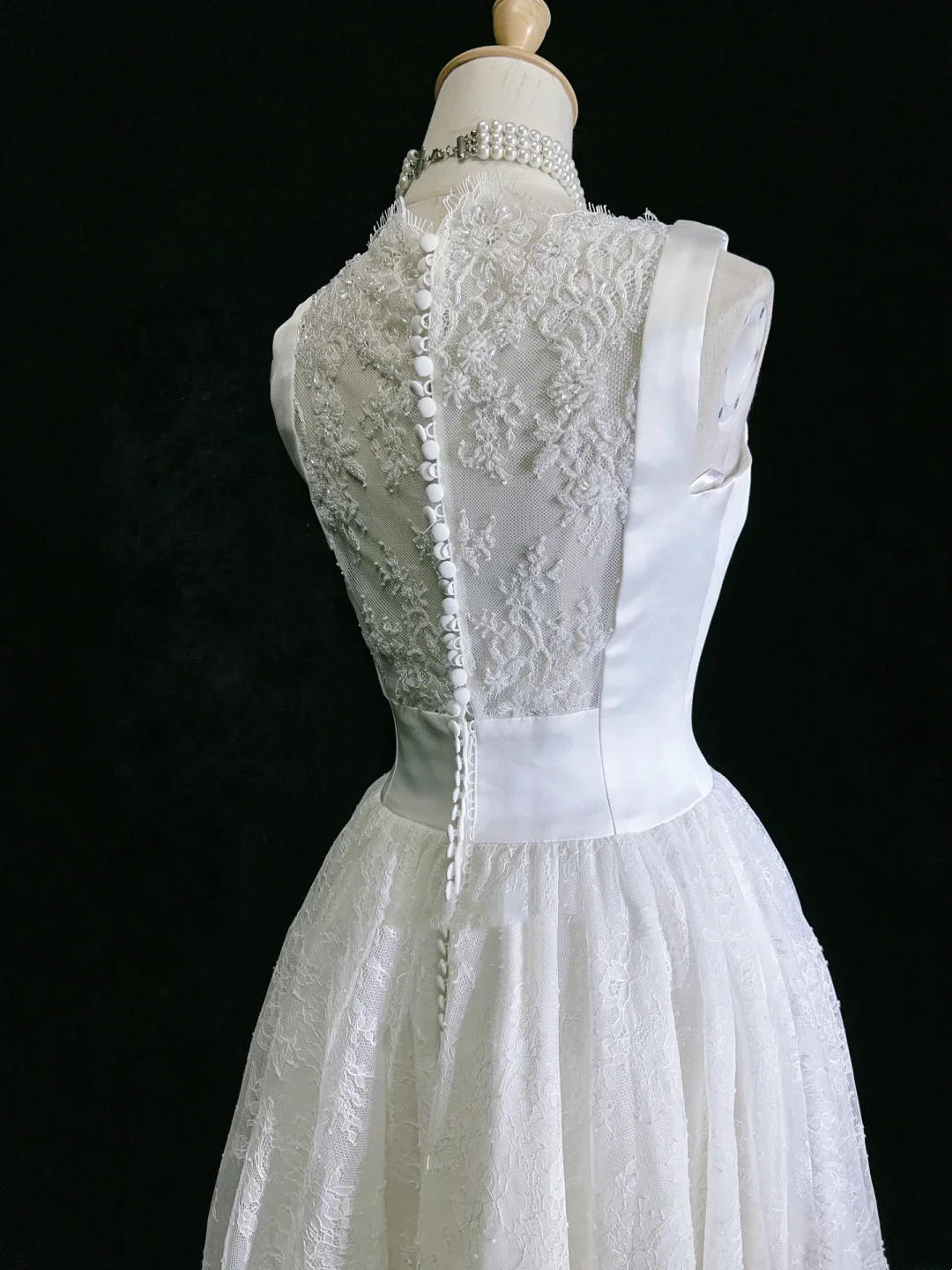 Princess Bridal Dress A line V Neck Lace Short Wedding Dress Summer Beach Wedding Dresses Modest Wedding Gowns DH1430 - Deanwangkt