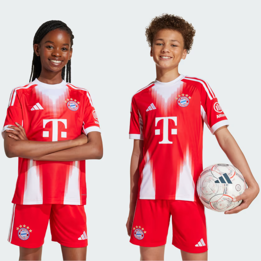 Kid's Bayern Munich Home Kit 2025/26