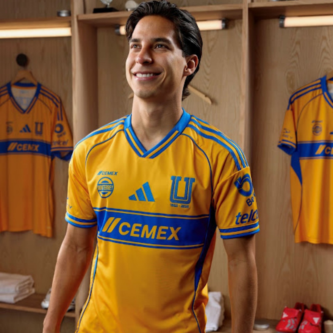 Tigres UANL Home Jersey 2025/26