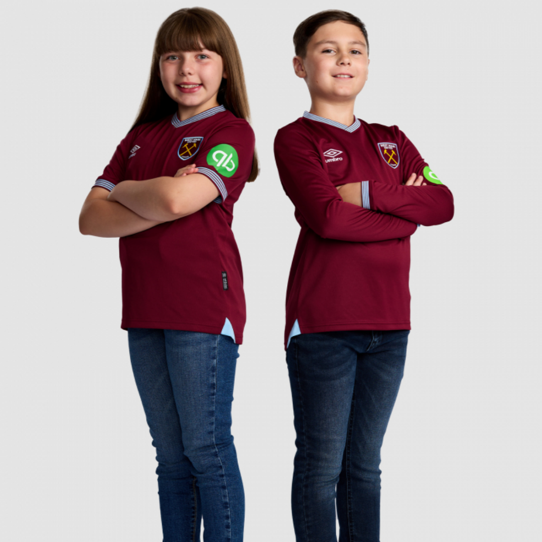 Kid's West Ham United Home Kit 2025/26