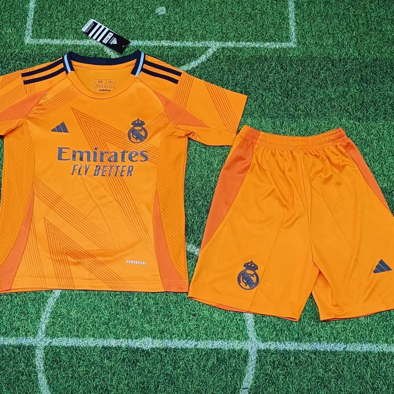 Kid's Real Madrid Away Jersey+Shorts 2024/25