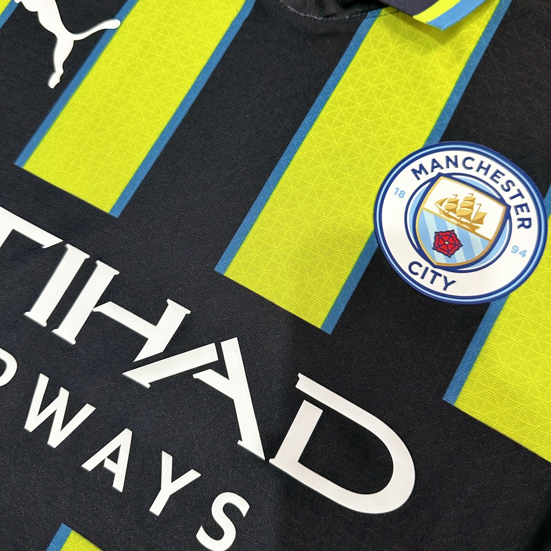 Player Version Manchester City Away Jersey 2024/25
