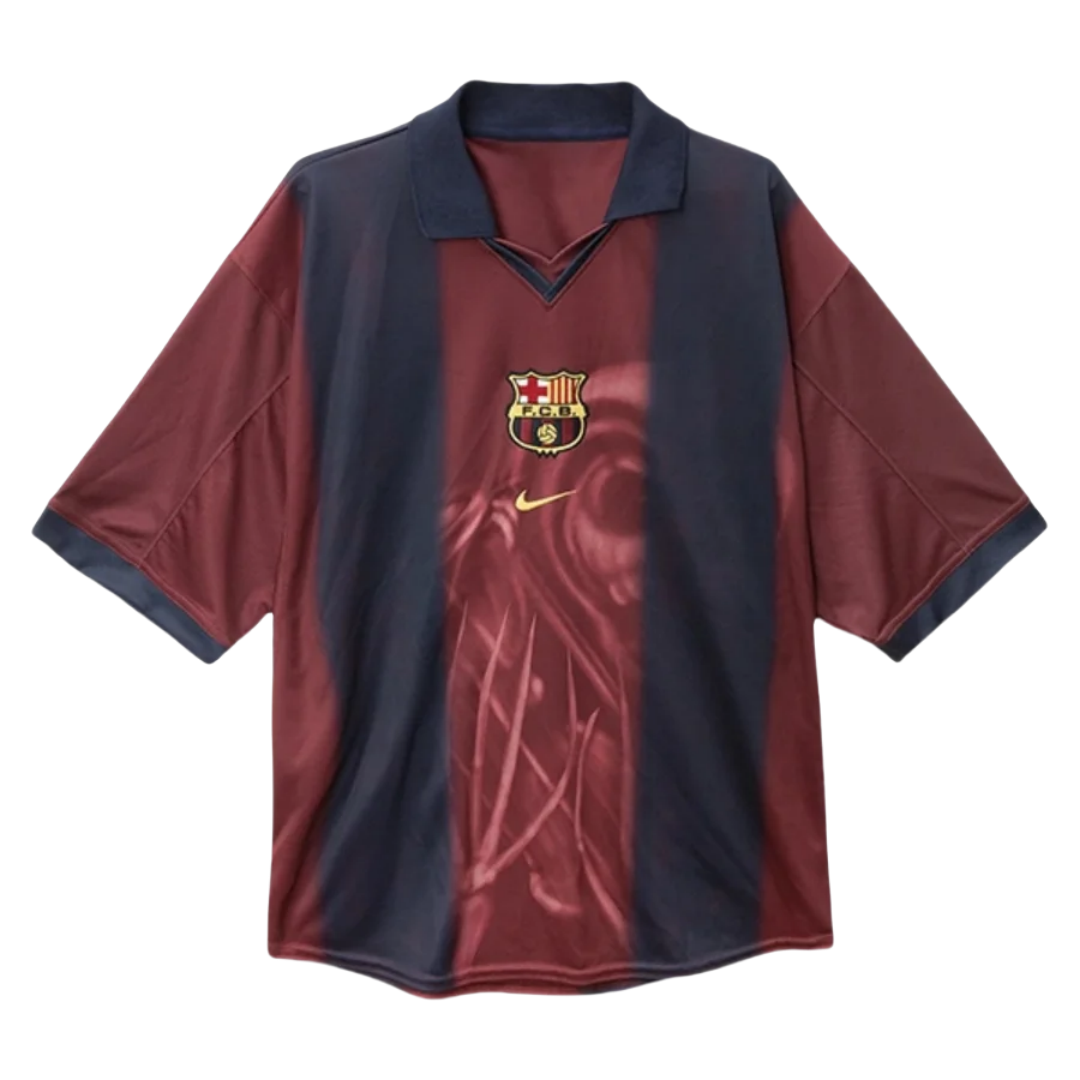 Retro CJ x Nike x FC Barcelona Home Skeleton Jersey 2000/01