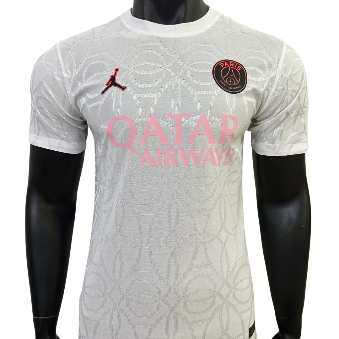 Player Version PSG Paris Saint-Germain White Jersey 2025/26