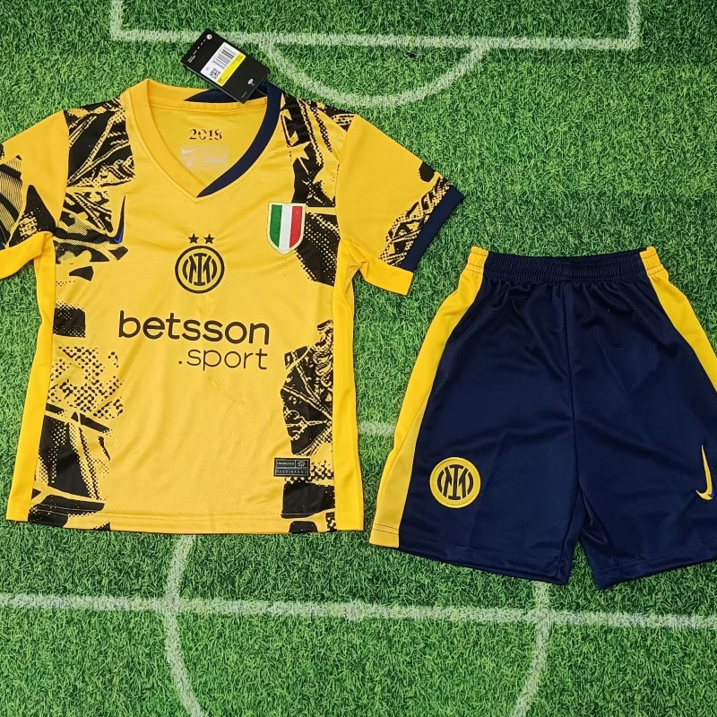 Kid's Inter Milan Third Jersey+Shorts 2024/25