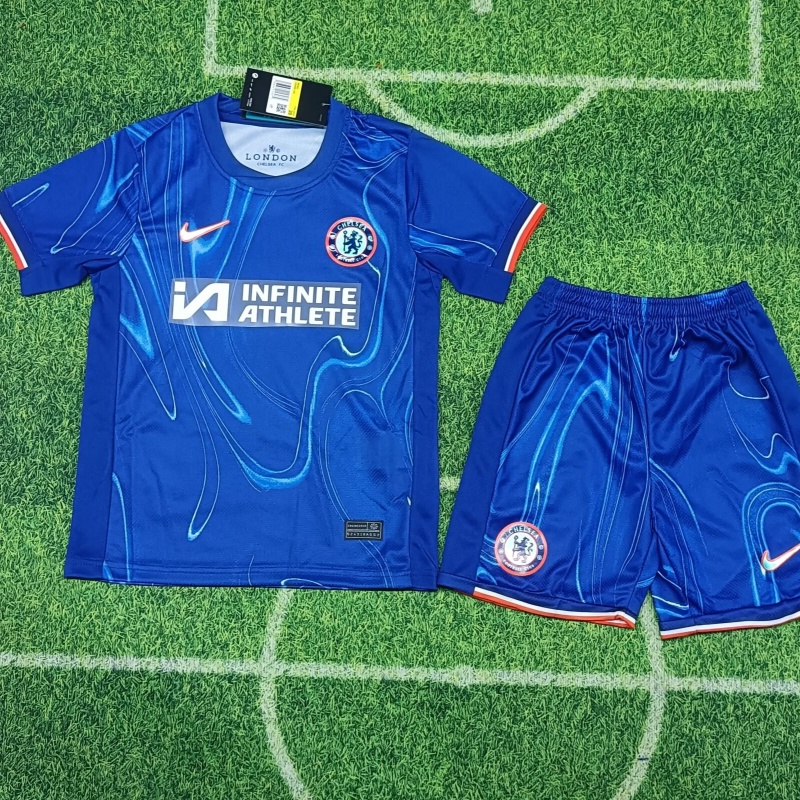 Kid's Chelsea Home Jersey+Shorts 2024/25
