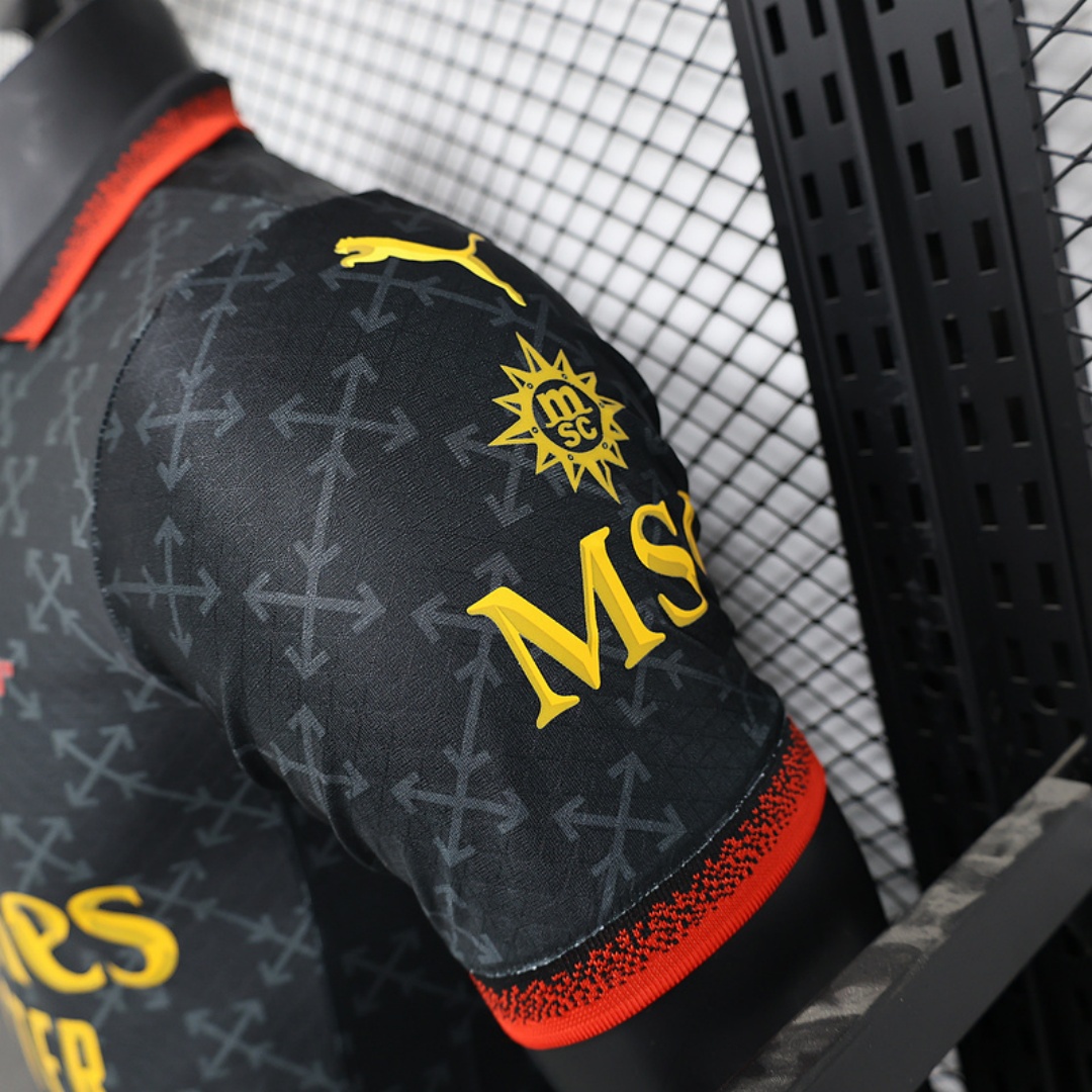 Player Version AC Milan Fourth Black Jersey 2024/25