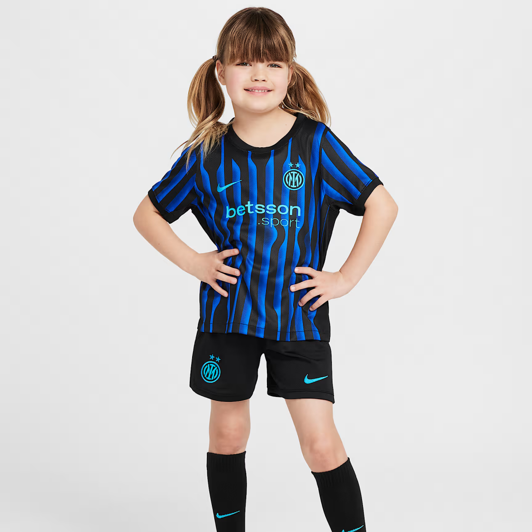 Kid's Inter Milan Home Kit 2025/26
