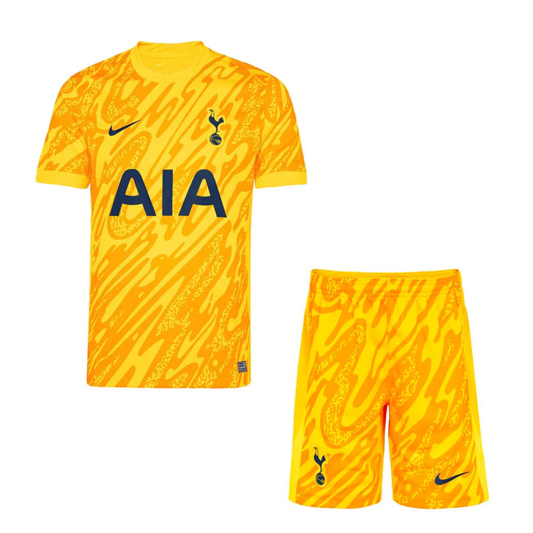 Kid's Tottenham Hotspur Goalkeeper Jersey+Shorts 2024/25